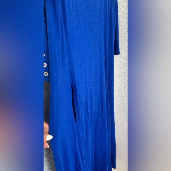 Soft Surroundings Sapphire Pirouette Maxi Dress - Picture 4 of 7